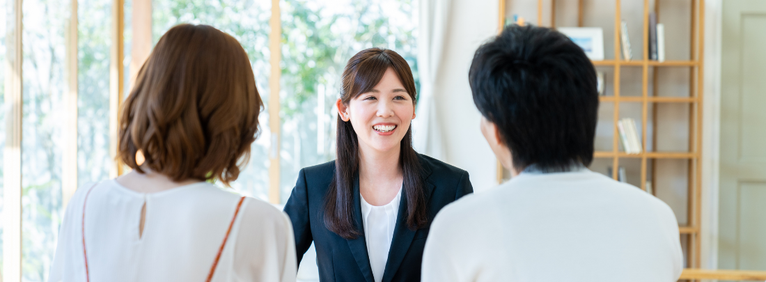 打ち合わせ風景　お施主様　写真