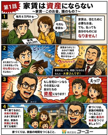 第1話【家賃は資産にならない！】 アイキャッチ画像